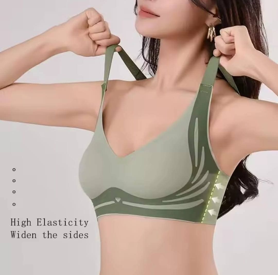 Women’s Seamless Push-Up Comfort Bra – Wireless Soft Support Everyday Bra - Image 2